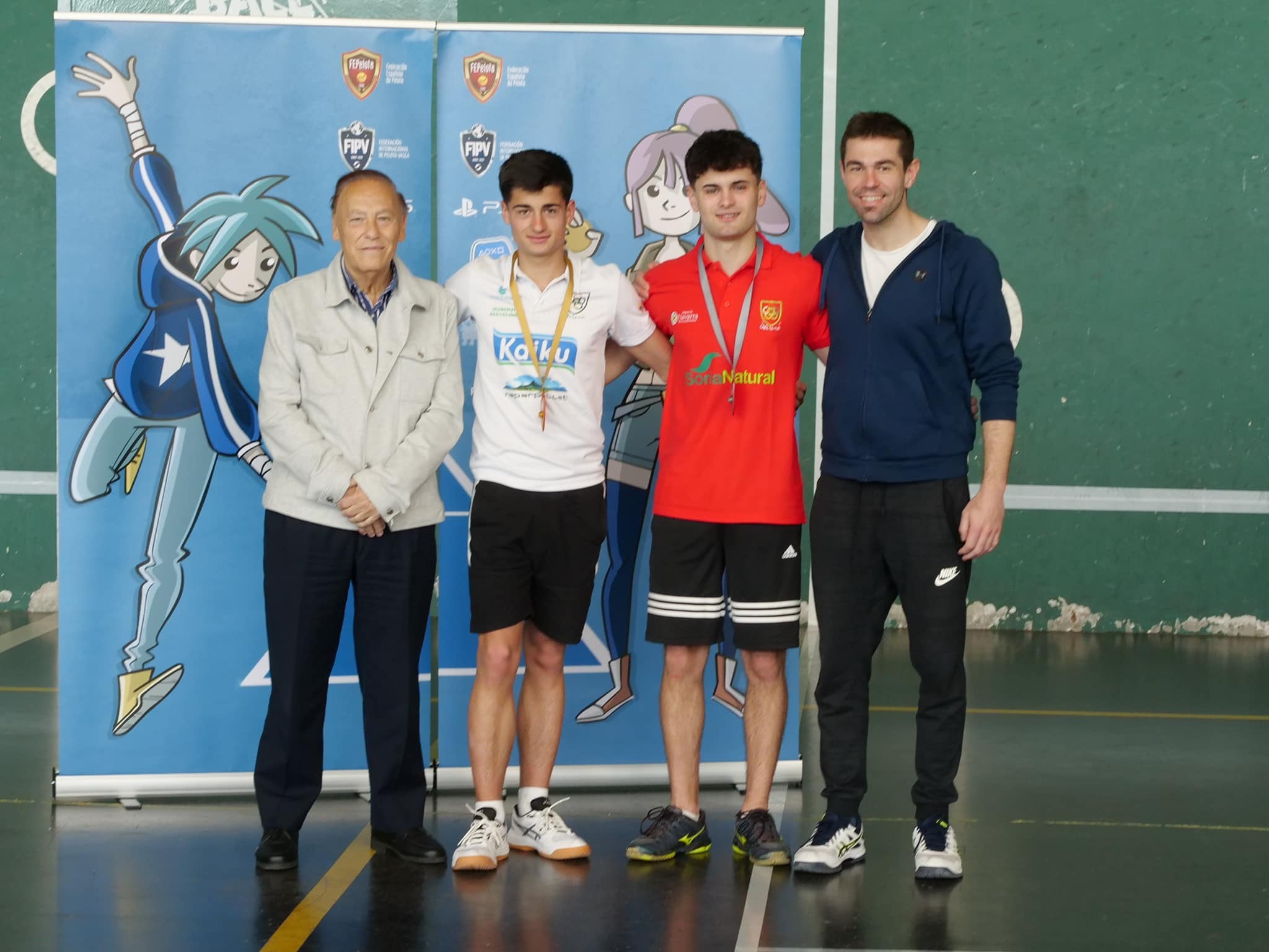 Doblete Navarro en el Campeonato de España de Frontball